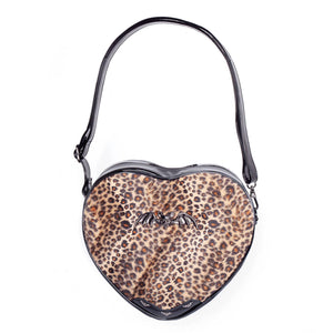 Heart Leopard Bag