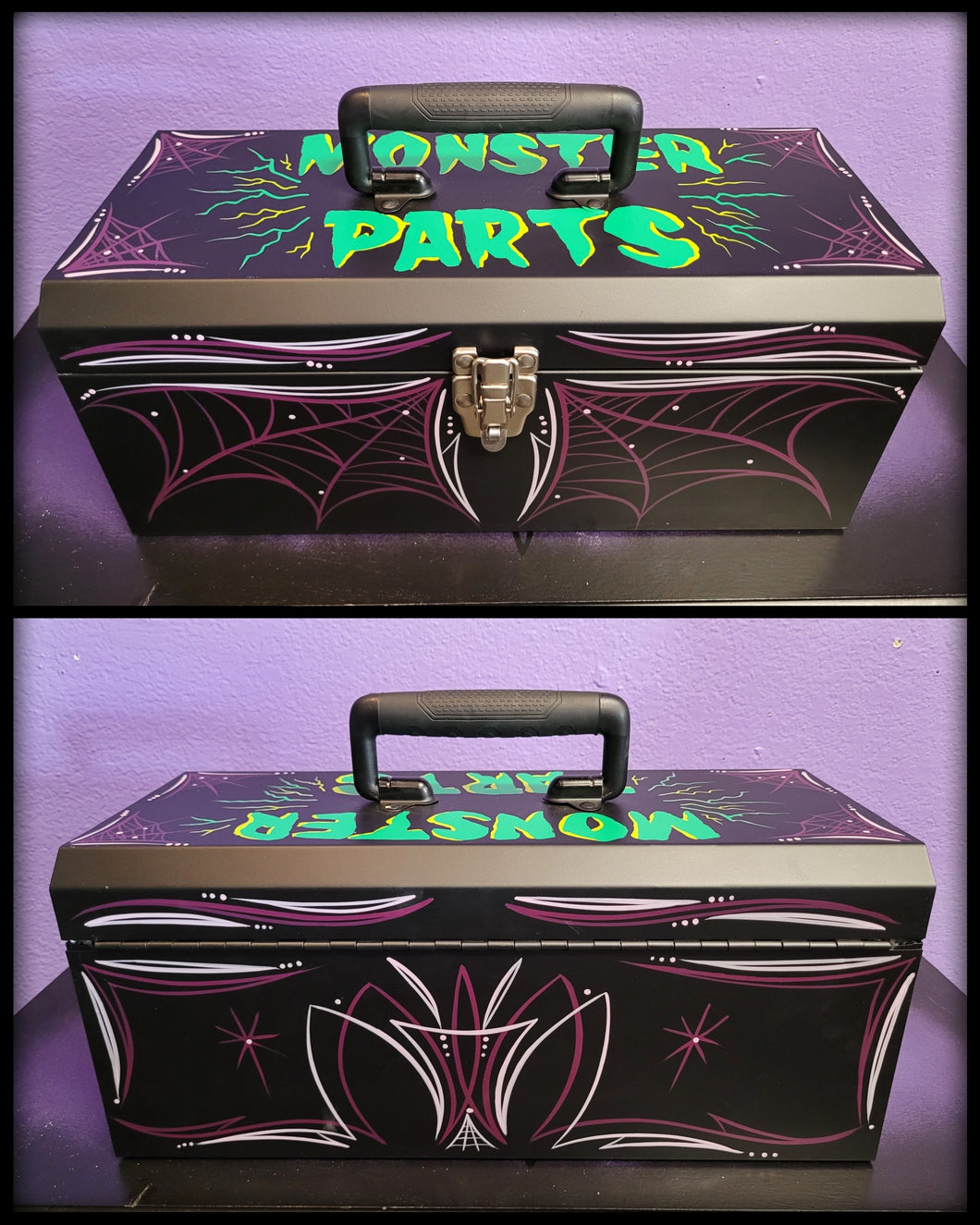 Monster Parts Pinstriped Box