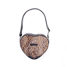 Load image into Gallery viewer, Heart Leopard Bag