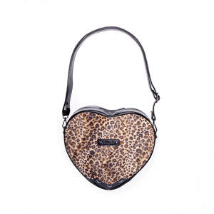 Heart Leopard Bag