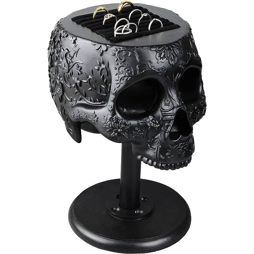 Skull Ring Holder