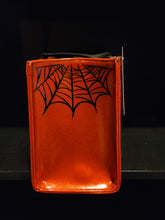 Load image into Gallery viewer, Red Sparkle Pinstriped Bat Bag