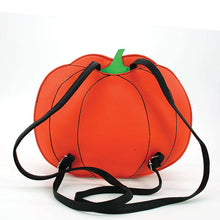 Load image into Gallery viewer, Glitter Pumpkin Backpack
