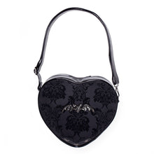 Load image into Gallery viewer, Damask Heart Shaped Bag