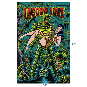 Lagoon Love Plush Blanket