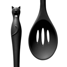 Load image into Gallery viewer, Cat Slotted Spoon