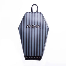 Load image into Gallery viewer, Striped Coffin Backpack