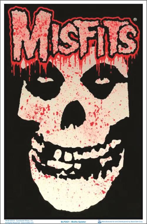 Misfits Blacklight Poster