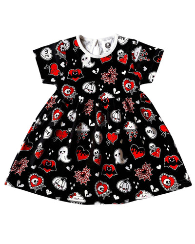 Spooky Print Dress