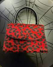 Load image into Gallery viewer, Red Leopard Mini Bag