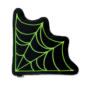 Green Web Pillow