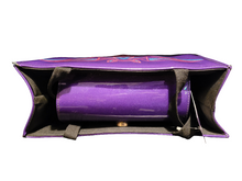 Load image into Gallery viewer, Purple Sparkle with Pink Pinstriped Bat