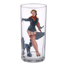 Load image into Gallery viewer, 6pc Pin up glassware set