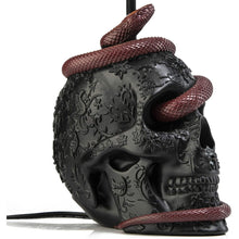 Load image into Gallery viewer, 24&quot; Skull Snake Lamp