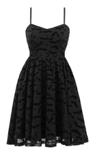 Load image into Gallery viewer, Black Bat Dress
