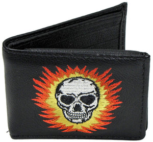 Skull Leather Wallet