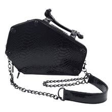 Load image into Gallery viewer, Skull Stud Coffin Bag