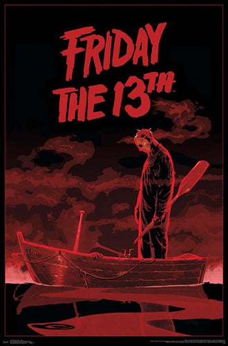 Friday the 13th Boat Poster