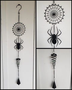 Bell Wind Chime Spider